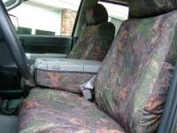 2007-2009 Toyota Tundra Exact Fit Seat Covers for Front 40/20/40 Manual Sea