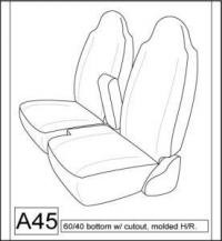 1994-2000 DODGE DAKOTA 60/40 BENCH SEATS, SOLID ARMREST.HIGH BACK.