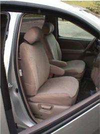 2005-2009 TOYOTA SIENNA LE 7 PASSANGER VAN EXACT FIT SEAT COVERS FOR A