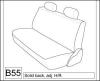 2001-2003 FORD ESCAPE XL REAR SOLID EXACT SEAT COVERS TAN