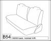 2002-2003 TOYOTA SOLARA COUPE SEAT COVERS FOR REAR 40/60 SPLIT BA