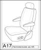 1994-1998 TOYOTA PREVIA SEAT COVERS FOR MIDDLE HIGH BACK CAPTAIN CHAIR