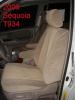 2005-2007 TOYOTA SEQUOIA EXACT FIT SEAT COVERS FOR ALL 3 ROWS. FRONT BUCKET